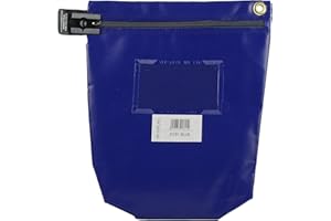 Versapak CCB0_BLS Small Secure Cash Bag - Blue