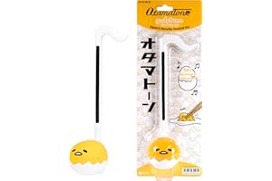 Otamatone Specjalna edycja Sanrio (Gudetama) - zabawny elektroniczny instrument syntezatora zabawek muzycznych autorstwa Maywy Denki (oficjalna licencja) [zawiera arkusz piosenek i instrukcje w języku