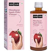 Kapiva Himalayan Apple Cider Vinegar with Mother Vinegar 500ml | Unfiltered Unpasteurized and Undiluted | Suitable for…