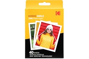 Kodak Premium Carta Fotografica 3.5"x4.25" Zink (40 fogli)