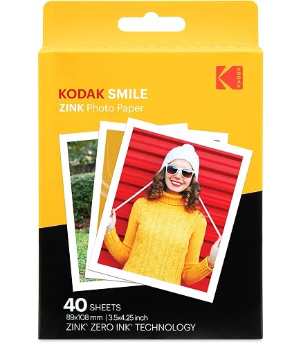 Cartouche Film Kodak 4PASS 5.3x8.6cm - 60 Feuilles Pour Mini Shot 2 Retro