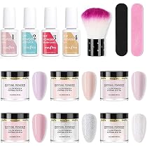 RoseFlower Polvere da Immersione Kit Starter per Unghie, Kit di ...