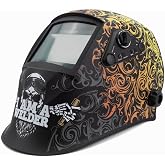 Solter HELLMET R-10 Welder Pantalla de Soldadura Autom&aacute;tica, Tecnolog&iacute;a True Color, DIN Ajustable 5-8/9-13, &Aacute;rea de Visi&oacute;n 10