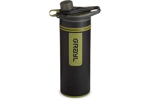 ‎GRAYL GRAYL GeoPress 24 oz Wasserfilterflasche – Filter für Wandern, Camping, Survival, Reisen