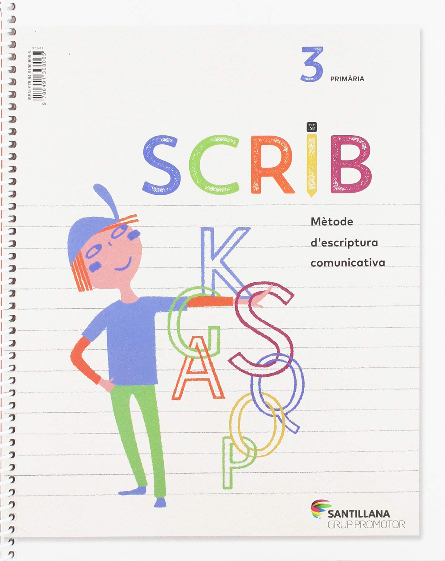 SCRIB METODE D'ESCRIPTURA COMUNICATIVA 3 PRIMARIA
