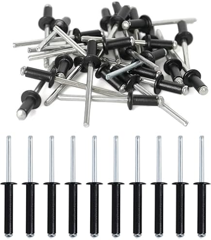 SURENHAP Ensemble De Rivets 20 Pièces Rivets Attaches Artisanat Cuir