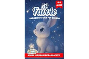 Racconta Storie Per Bambini: 50 Favole Della Buonanotte 0 3 Anni Storie Illustrate A Colori Fiabe per Crescere Sereni, Amare la Vita e Scoprire la Bontà