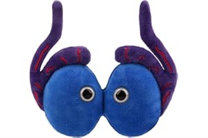 GIANTMICROBES GIANT MICROBES Organe des testicules Peluche originale Cadeau éducatif 16 cm
