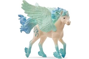 schleich BAYALA Stormy enhörning, föl, från 5 år, 70824 - Leksaksfiguren, 3 x 10 x 9 cm