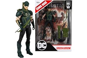 MCFARLANE DC Direct - Page Punchers 7" Figure With Comic - Injustice 2 - Green Arrow