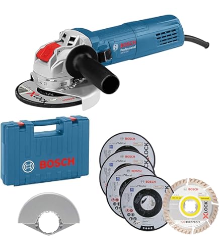 GWX 13-125 S : Meuleuse Angulaire Filaire X-Lock De BOSCH FRANCE