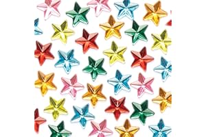 Baker Ross Strass Autocollants motif Etoile - Lot de 300, Loisirs Créatifs pour Enfants (FX345)
