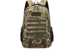 Lawaia 45L Tactical Military Backpack Hiking Rucksack Survival Army Bags Large Rucking Outdoor Sports Packs Molle Gym Backpacks for Men Fishing Camping Motorcycle Traveling Mountaining