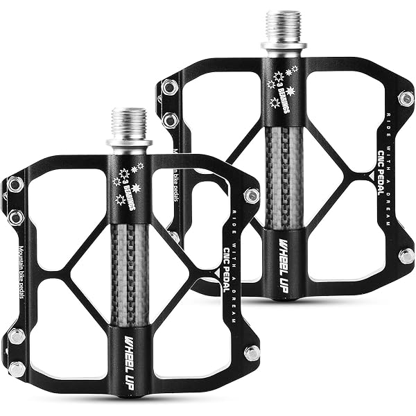 Buy Ubersweet® Kactus KTPD 2PCS Bicycle Bike Flat Pedals Bicycle Titanium Pedals Magnesium St Axle CNC 3 Bearings Titanium Pedal Online at Low Prices in India