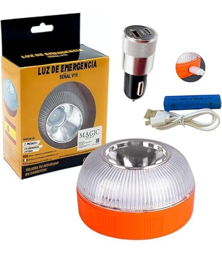 Gyrophare V16 Pour Véhicules Connectés, Homologué Par La DGT (Direction Générale Des Transports), Hella