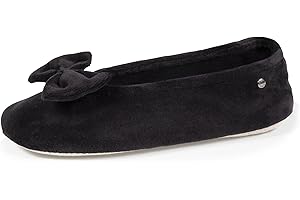 Isotoner Chaussons ballerines femme grand nœud