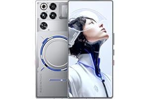 REDMAGIC 11 Pro 144Hz Smartphone Gaming, 5G Android Téléphone Portable, 16GB RAM+512GB ROM, Snapdragon 8 Elite Gen 5, 6.85" 1.5K AMOLED Écran, FHD+, 50MP Caméra, 80W Chargeur, Argent