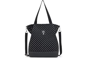 KALIDI Groß Damen Umhängetasche/Handtasche Canvas Tasche Schultertasche Totepack Shopper Casual Hobo Bag Crossbody Bag für Schule Büro Arbeit Reisen Ausflug Einkauf