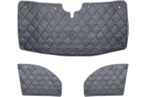 ‎GIPSYCAMPER Thermomatten VW-Crafter ab 2018 | Isoliermatten für das Fahrerhaus | Premiumqualität Made in EU | VW-Crafter Sichtschutz | Thermoisolierung für den Camper | GipsyCamper Made in Europe (Grau)