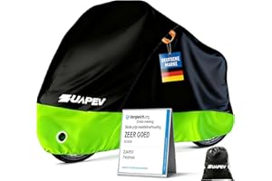 ZUAPEV Bicycle Cover Waterproof Outdoor for 1 Bike, Cover 210D Cycling Cover Rain Cover UV Resistant Windproof Cycling Garage Protective Cover for Bicycle MTB/Road Bike/Ebike/Fatbike 200x110x70cm