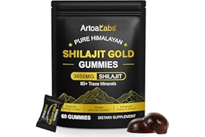 FROVETANI Gummies Shilajit de l'Himalaya Pur pour Hommes et Femmes