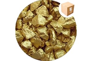 Specialist Aggregates ® - 15kg Aspen - Gold - Decorative Gravel/Stones | Weddings | Events | Memorials | Photography | Home | Garden | Vases | Art | Craft | Christmas | UK Manufacturer