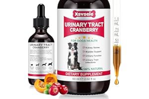 FEELIVILLE Hunde UTI Behandlung, Harnwegsinfektion Behandlung, Natürliche UTI Pflege Tropfen für Hund, Hund Harnwegsinfektion Behandlung, Harnwegsinfektion Behandlung für Hunde, Halten Sie Haustierblase (1PC)