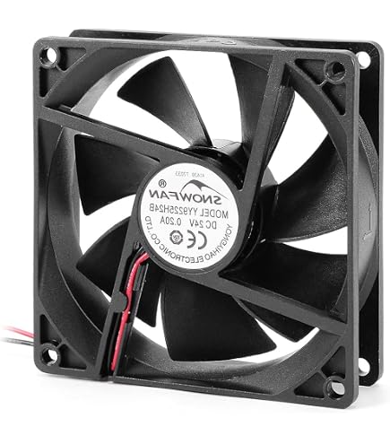 Ventola Di Raffreddamento Uxcell 24V DC 92mm – Cuscinetto HY Per PC – 92x92x25mm