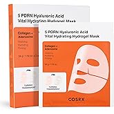 COSRX 5 PDRN Hyalruronic Acid Vital Hydrating Hydrogel Mask 3EA Y&uuml;z i&ccedil;in 5 PDRN ve 8 Hyalruronik Asit, Gece Hidrojel Maske, C