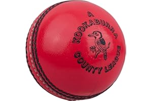 KOOKABURRA CRICKET Kookaburra County League Hand Stitched Leather Cricket Ball