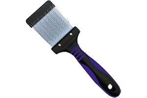 Groomers World - Firm Flexi Slicker Brush - Suitable for Poodle, Doodle, Bichon Dog Breeds - Small