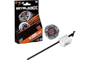 Beyblade X Rudder Phoenix 4-70LF UX-startpaket med Takara Tomy-snurra av attacktyp och avfyrare, stridssnurror, tävlingsleksaker, från 8 år