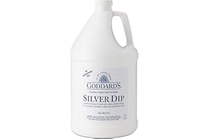 GODDARDS Goddard's Silver Cleaner Dip - Solución de limpiador de joyas de plata para el acceso de plata de difícil acceso, cubiertos y objetos pequeños