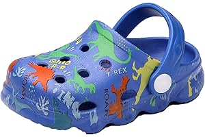 YUKTOPA Zoccoli e Muli da bambino da bambina leggere antiscivolo da giardino scarpe da ginnastica (bambino/bambino)