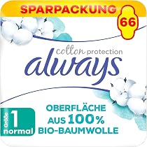 EveryDay Slipeinlagen Normal – 100 % Baumwolle, 20 Stück, Oeko-Tex Zertifiziert