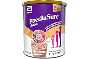 PEDIASURE PaediaSure Shake – Chocolate Flavour – 400g – Balanced Nutritional Supplement Drink – Multivitamin for Kids – With Protein, Carbohydrates & Minerals – Supports Growth & Development – Vegetarian