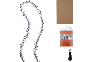 QIAOMIAO Chainsaw Chain for 12-Inch (30cm) Guide Bar, 1/4" Pitch, 64 Drive Links, 1.1mm Gauge, Compatible with Stihl MSA160C, 36700000064