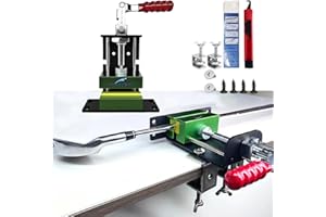 WYCHLIGHT Upgrate Golf Club Vice for Regripping,Upgrate Golf Grip Removal Tool,Golf Club Regripping Kit with 1 Golf Club Regrip Vise Tool 4 Screws 1 Hook Blade Utility Knife 10 Golf Grip Tape