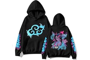 PULASSI 𝐀rcane 𝐋eague of 𝐋egends 𝐉inx Sweat À Capuche Ji-nxs Cosplay À Capuche pour Enfants, Sweat Shirt Imprimé De Dessin Animé Veste Décontractée À La Mode pour Hommes Et Femmes