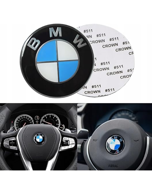 BMW Plakette Emblem für Felgen Felgenaufkleber 45mm (36131181082 