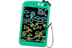 Fogray Kids Toys LCD Drawing Tablet Pad for Kids Toddler Toys for 3+ 4 5 6 7 Year Old Boys and Girls Gifts Boy Gift Present, Doodle Writing Tablet Dinosaur Toy Age 2-8(8.5" Dinosaur Board)