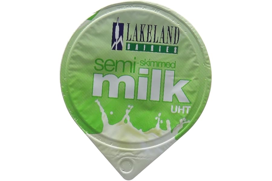 LAKELAND Semi-Skimmed Milk Pots (Pack of 120)