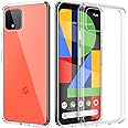 Craftech Google Pixel 4 XL Soft TPU Clear Transparent Cover Durable Drop Protective Back Cover for Google Pixel 4 XL