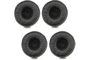 WEATWO Ear Cushions for Plantronics Headset 50mm Replacement Ear Pads Covers Earpads Compatible with Plantronics Blackwire 3210 3220 3320 C3225 HW261N HW510 Jabra PRO 920 930 9450 Biz 2300 2400 (4 Pack)