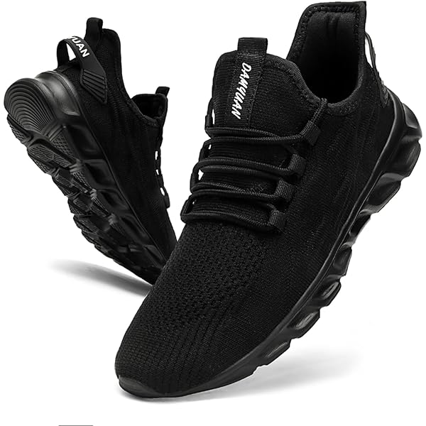 Giniros Sportschoenen voor heren, licht, ademend, bamboe
