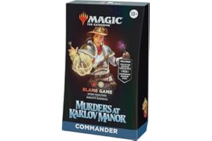 MAGIC THE GATHERING Magic: The Gathering Murders w Karlov Manor Talia dowódcy Commander ― Blame Game (Wersja Angielska)