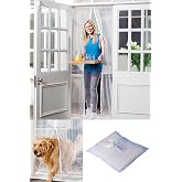 Mobee Fay-Single Magnet Kitchen Balcony Exterior Door Fly Screen 105x205 Cm 1410 V2