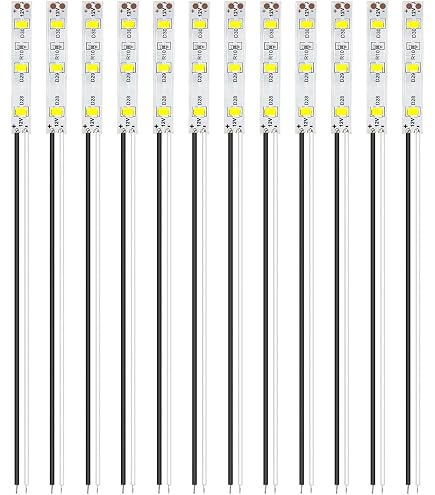 YIXISI 25 Stücke 50mm VorDrahtete LED Streifen, 2335 SMD LED, 12-18V YIXISI 25 Stücke 50mm VorDrahtete LED Streifen, 2335 SMD LED, 12-18V