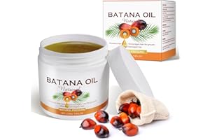 GÉNÉRIQUE Huile de batana 220 g, 100% Pure Batana Oil, Elimine les Pointes Fourchues, Epaissit les Cheveux, Répare les Cheveux et la Peau Abîmés, Élimine les fourches