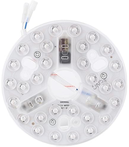 Luce Ventilatore 3CCT Kit Retrofit LED 18W Per Ventilatore Soffitto - Pannello 3CCT 2340LM Dimmerabile 100-265V Pannello LED 18W 3CCT